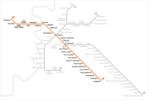 Rome Metro Line A - Roma metro card 72 H - Illimited Public Transports