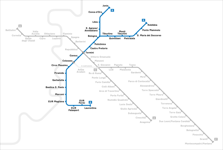 Rome Metro Line B - Colosseum- Infos - Stops - Book Your Ticket Online